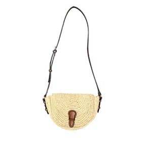 Zara woven crossbody bag
